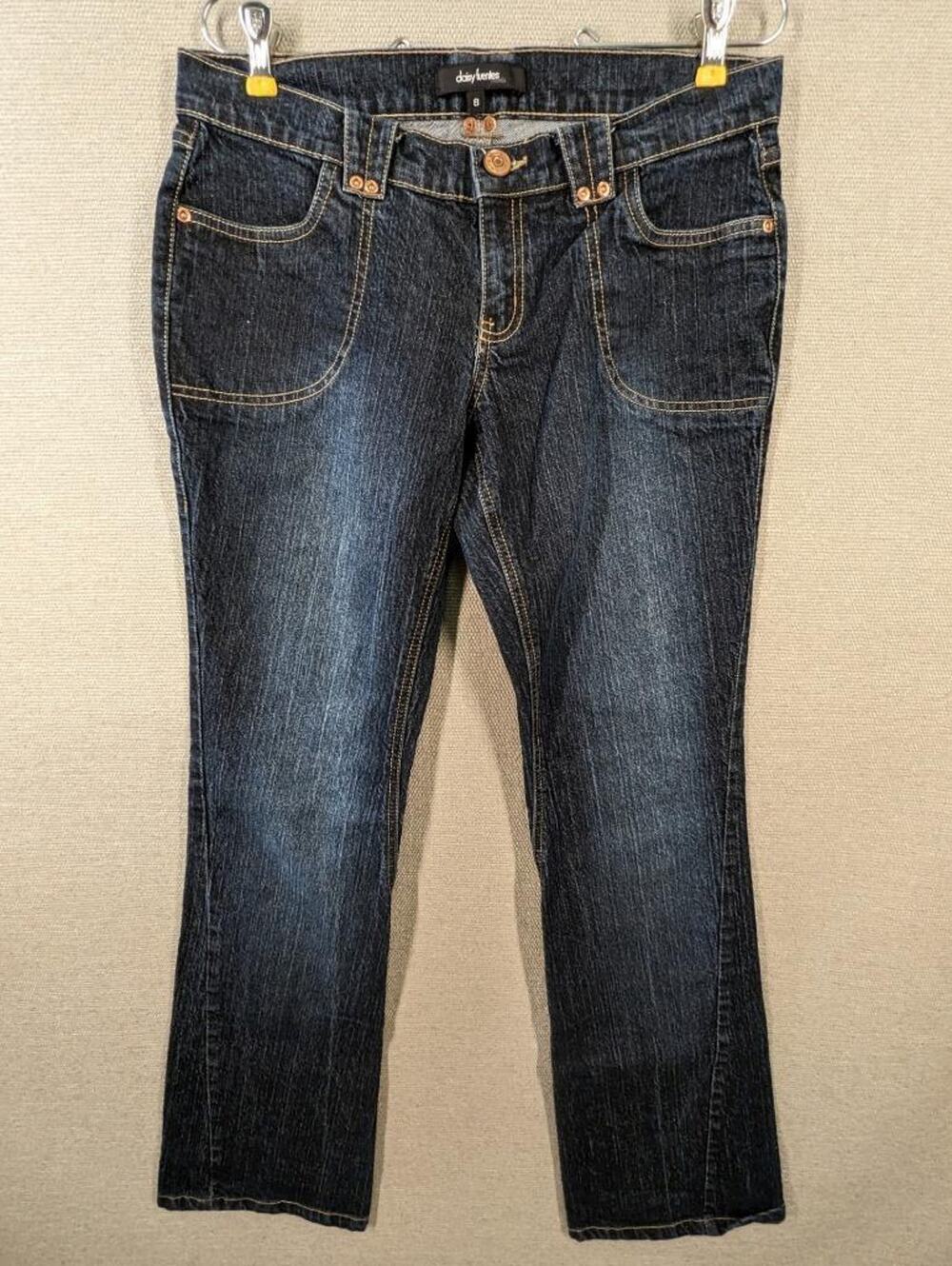 Daisy Fuentes Blue Jeans Size 8 Boot Cut -1223G11